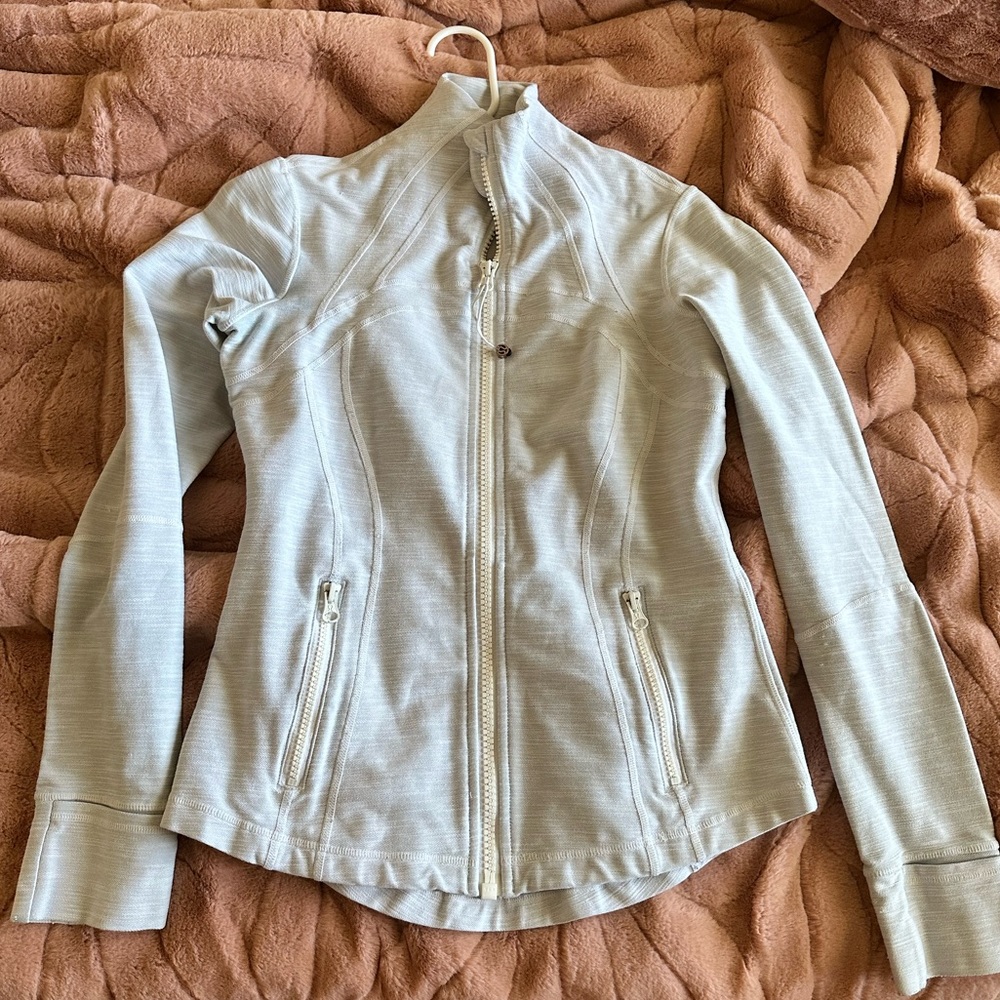 Lululemon Light Gray Define Jacket